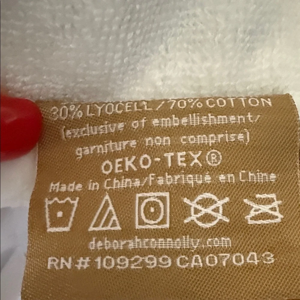 Deborah Connolly Cocktail set of 2 Tip Towels NWT
